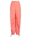 Aspesi Woman Pants Coral Size 8 Cotton In Red
