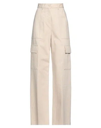 Aspesi Woman Pants Cream Size 2 Cotton