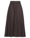 Aspesi Woman Pants Dark Brown Size 2 Cotton