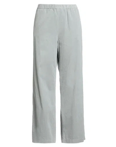 Aspesi Woman Pants Grey Size 10 Cotton