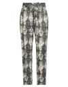 Aspesi Drawstring-waist Patterned Trousers In Multi
