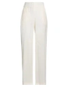 Aspesi Wide-leg Casual Pants In White