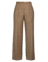 Aspesi Woman Pants Khaki Size 8 Virgin Wool In Beige