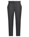 Aspesi Woman Pants Lead Size 4 Virgin Wool In Grey
