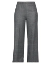 Aspesi Woman Pants Lead Size 6 Wool, Acrylic, Polyamide, Cashmere In Grey
