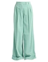 Aspesi Woman Pants Light Green Size 2 Cotton