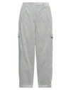 Aspesi Woman Pants Light Grey Size 8 Cotton In Grey