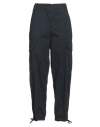 Aspesi Woman Pants Midnight Blue Size 10 Cotton In Blue