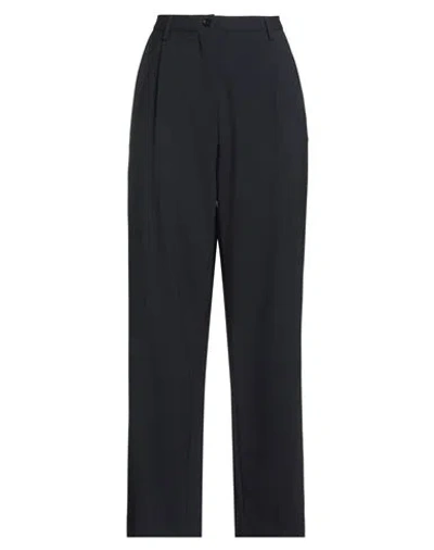 Aspesi Woman Pants Midnight Blue Size 6 Polyester, Virgin Wool, Elastane