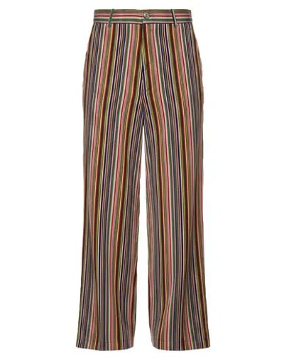 Aspesi Woman Pants Military Green Size 2 Acetate, Silk