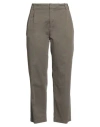 Aspesi Woman Pants Military Green Size 2 Cotton, Elastane