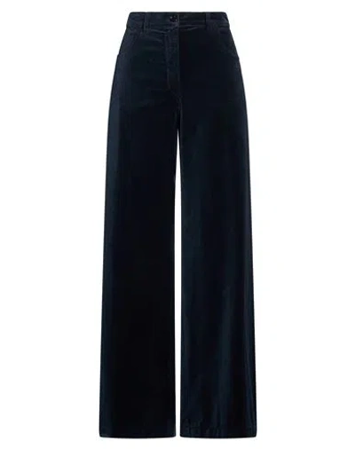Aspesi Woman Pants Navy Size 2 Cotton In Blue