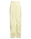 Aspesi Woman Pants Pastel Yellow Size 6 Cotton In Yellow