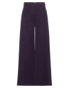 Aspesi Woman Pants Purple Size 2 Cotton, Elastane In Neutral