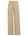 Aspesi Woman Pants Sand Size 8 Cotton In Beige