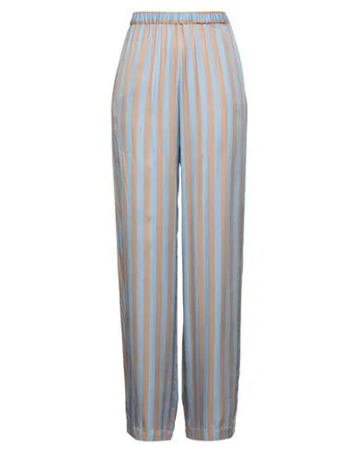 Aspesi Woman Pants Slate Blue Size 10 Viscose