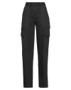 Aspesi Woman Pants Steel Grey Size 2 Cotton