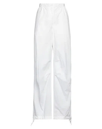 Aspesi Woman Pants White Size 2 Cotton