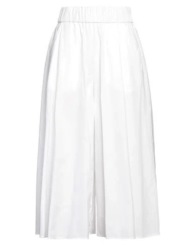 Aspesi Woman Pants White Size 4 Cotton