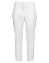 Aspesi Woman Pants White Size 6 Cotton, Polyamide, Elastane