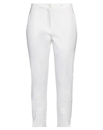 Aspesi Woman Pants White Size 6 Cotton, Polyamide, Elastane