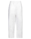 Aspesi Woman Pants White Size 8 Cotton In White