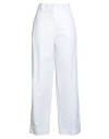 Aspesi Woman Pants Beige Size 8 Cotton, Elastane