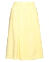 Aspesi Woman Pants Yellow Size 6 Cotton
