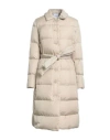 Aspesi Woman Puffer Beige Size S Polyamide