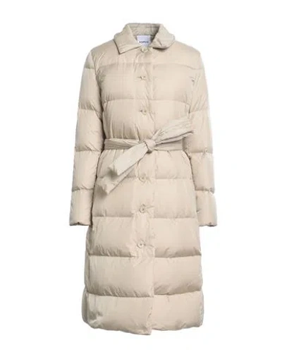 Aspesi Woman Puffer Beige Size S Polyamide In Beige