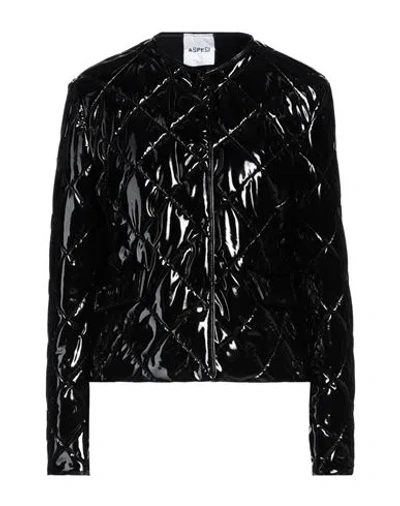 Aspesi Woman Jacket Black Size M Polyamide, Elastane