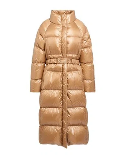 Aspesi Woman Puffer Camel Size M Polyamide In Neutral