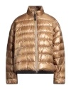 Aspesi Woman Puffer Camel Size M Polyamide In Beige