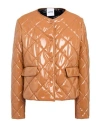 Aspesi Woman Puffer Camel Size M Polyamide, Elastane In Brown
