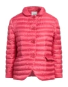 Aspesi Woman Puffer Coral Size M Polyester In Red