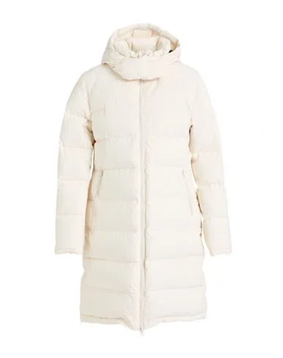 Aspesi Woman Puffer Cream Size S Polyamide, Elastane In White