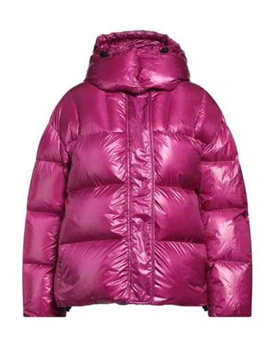 Aspesi Woman Puffer Magenta Size M Polyamide