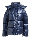 Aspesi Woman Puffer Midnight Blue Size L Polyamide