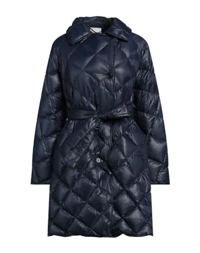 Aspesi Woman Puffer Navy Size M Polyamide