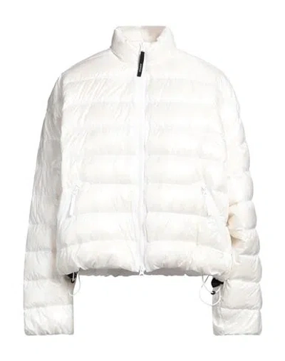Aspesi Woman Puffer White Size S Polyamide In White