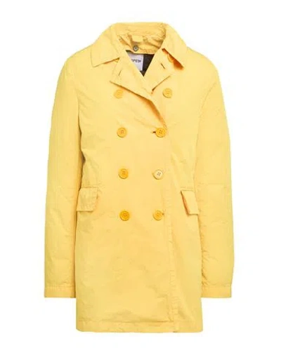 Aspesi Woman Puffer Yellow Size S Polyamide