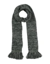 Aspesi Woman Scarf Dark Green Size - Virgin Wool In Green