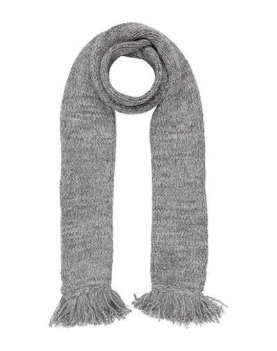 Aspesi Woman Scarf Grey Size - Virgin Wool In Gray