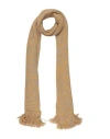 Aspesi Woman Scarf Yellow Size - Virgin Wool