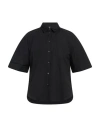 Aspesi Woman Shirt Black Size 10 Cotton