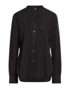 Aspesi Woman Shirt Black Size 10 Cotton In Black