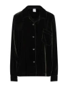 Aspesi Woman Shirt Midnight Blue Size 10 Viscose, Silk