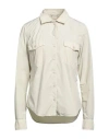 Aspesi Woman Shirt Sage Green Size S Polyester, Polyamide In Sage Green