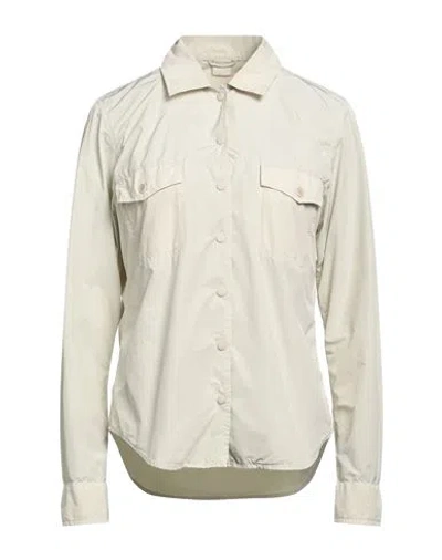 Aspesi Woman Shirt Sage Green Size S Polyester, Polyamide