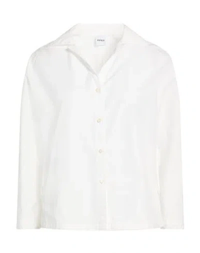 Aspesi Woman Shirt White Size 10 Cotton